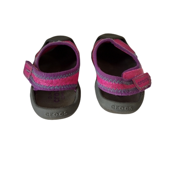Crocs Magenta Swift water Sandal Size 10 - Picture 8 of 11